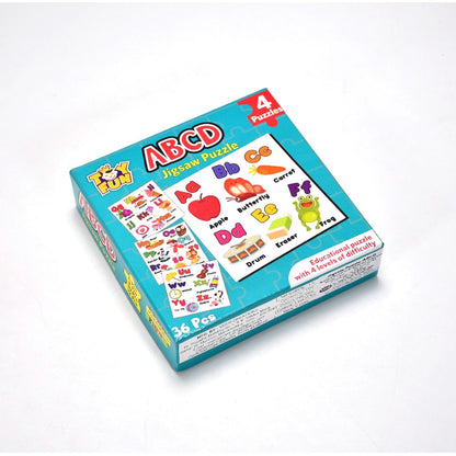 R&P MANAGEMENT SOLUTION learning puzzles for kids, packaged set