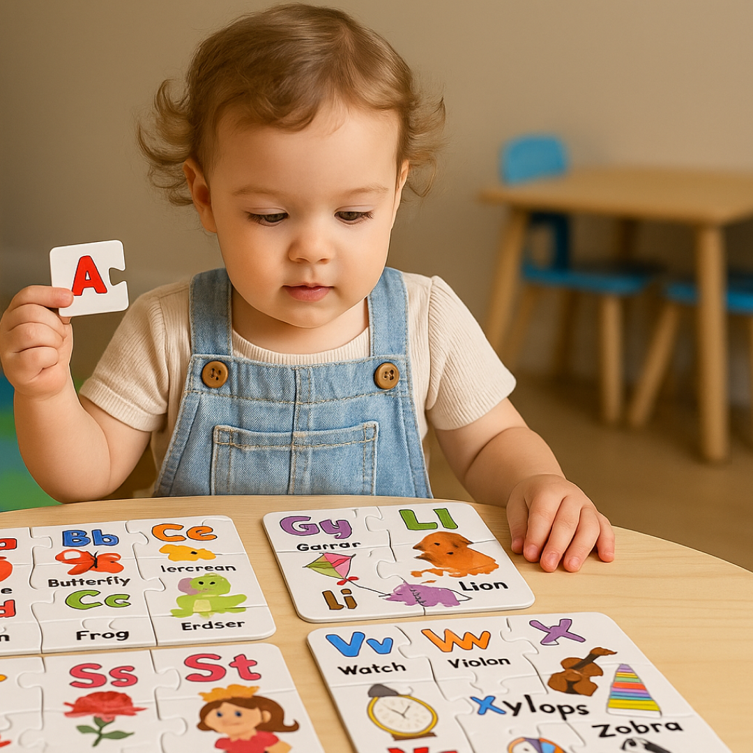 R&P MANAGEMENT SOLUTION Jigsaw Puzzle Toy for Children (4-Pcs Pack)