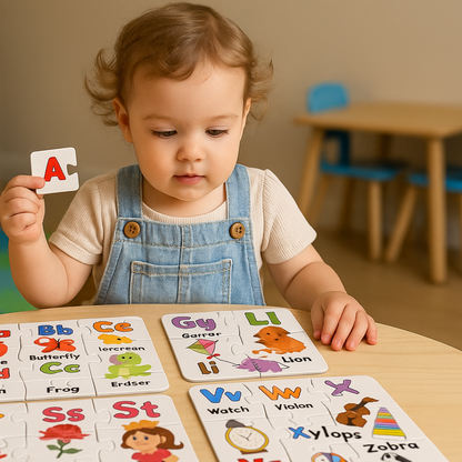R&P MANAGEMENT SOLUTION Jigsaw Puzzle Toy for Children (4-Pcs Pack)