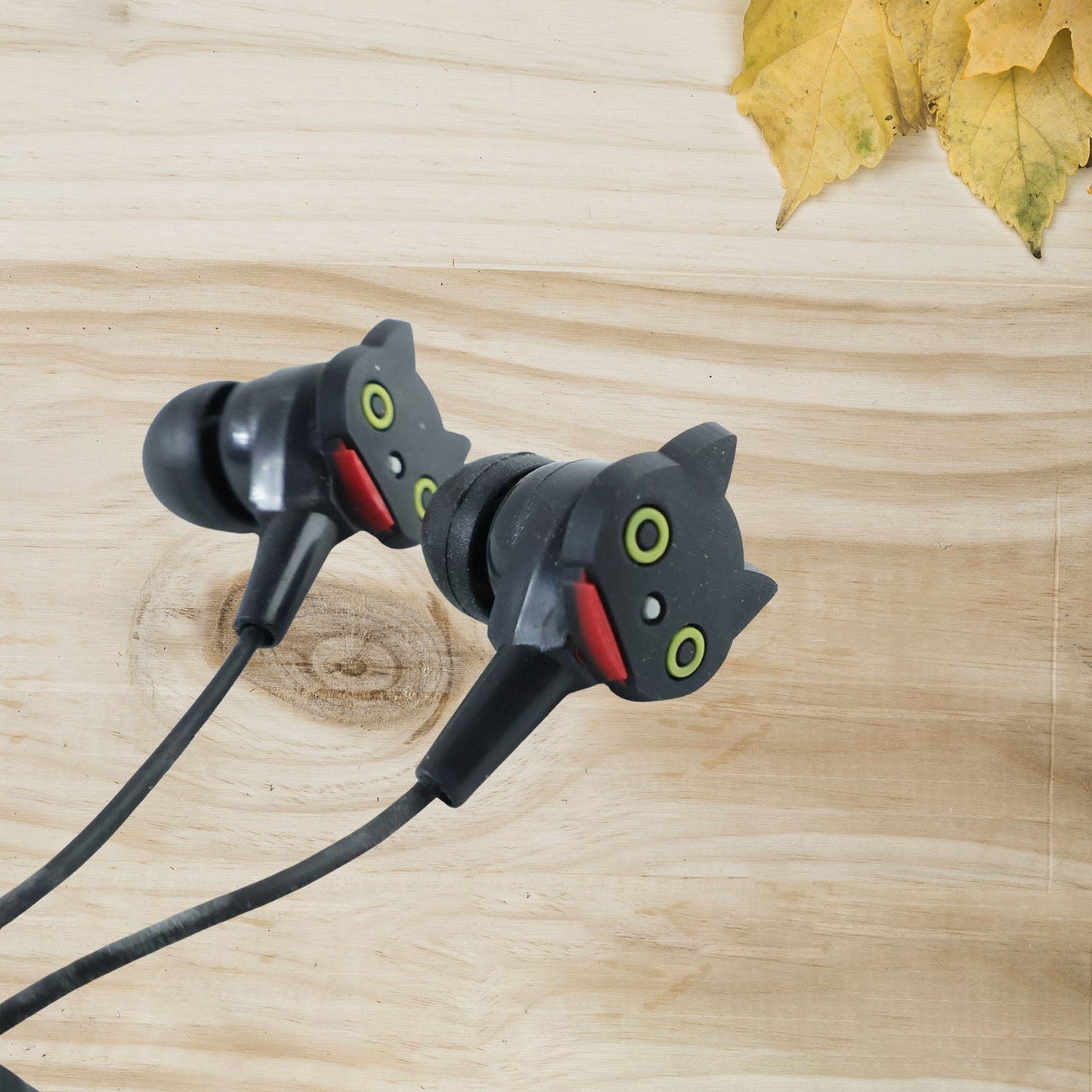 Cute Cartoon Style Wired In-Ear Earphones (1 Set)
